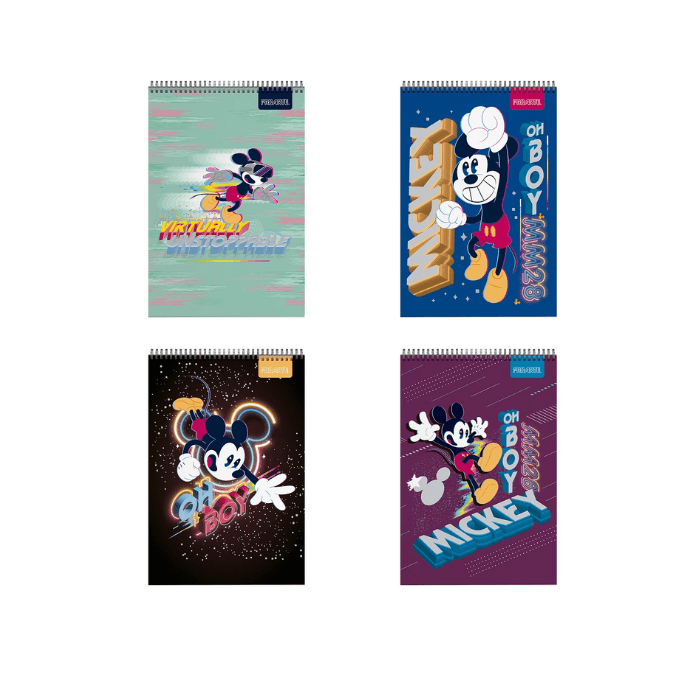 Croquera Oficio 75Grs 22x32Cm 80Hj Mickey1