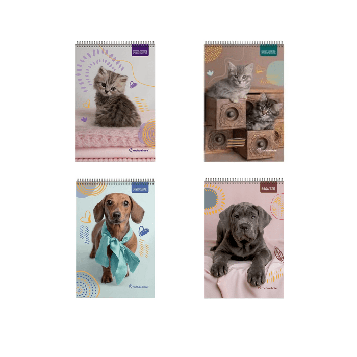 Croquera 16X21 80hj 80Grs Animales Adorables1