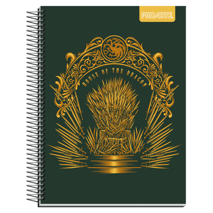 Cuaderno Cuarta 17x21Cm 7Mm 150Hj Of Dragons3