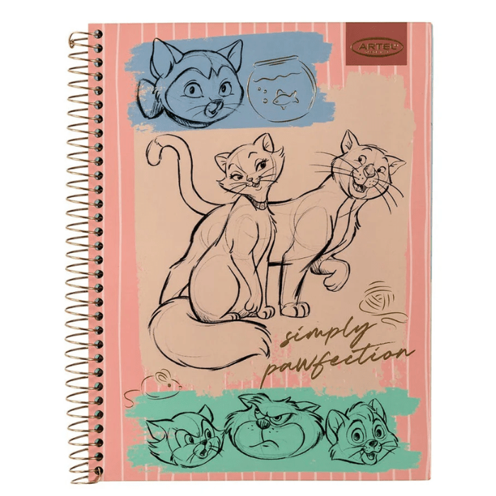 Cuaderno Triple Carta Mat 7mm 150Hj Disney Clasicos1