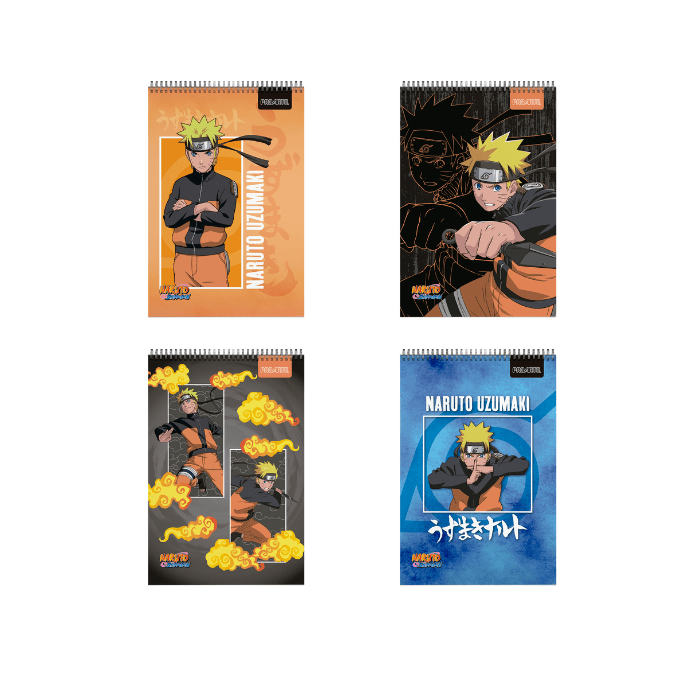 Croquera Oficio 75Grs 22x32Cm 80Hj Naruto2