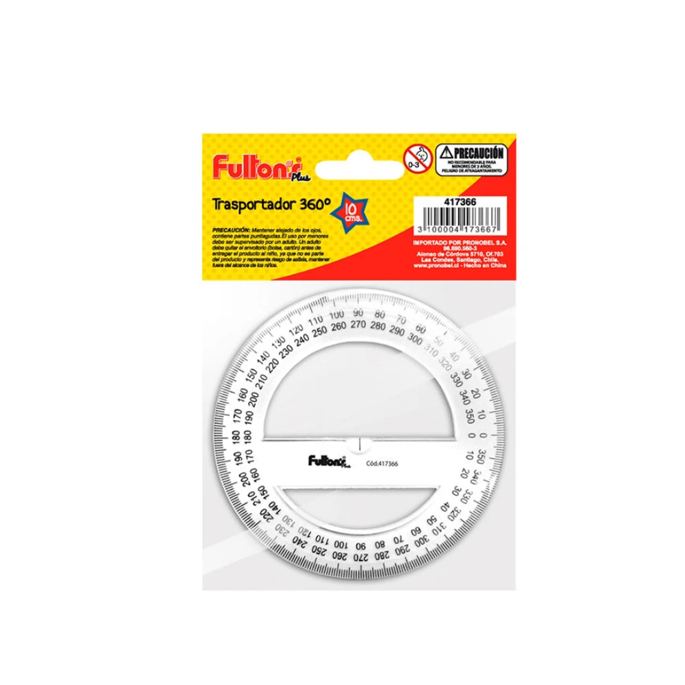 Transportador 360 Grados 10Cm1
