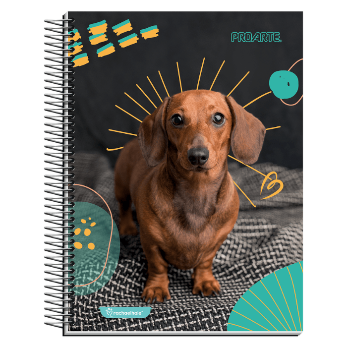 Cuaderno Cuarta 17x21Cm 7Mm 150Hj Animales Adorables1