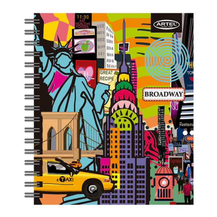 Cuaderno Cuarta 17x21Cm 7Mm 120Hj Urbar City3
