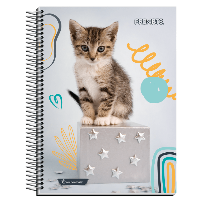 Cuaderno Cuarta 17x21Cm 7Mm 150Hj Animales Adorables4