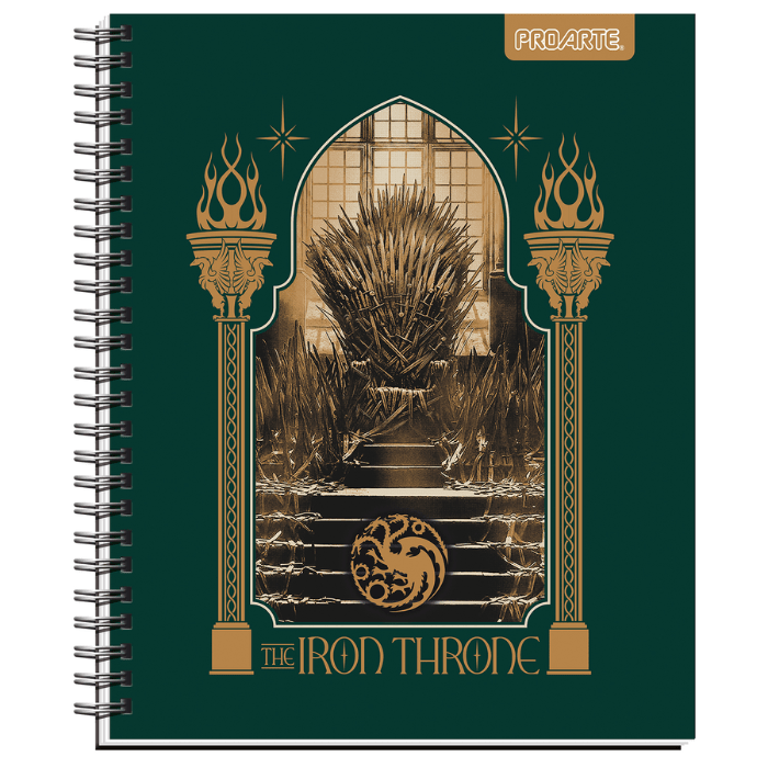 Cuaderno Universitario 7Mm 100Hj Tapa Dura House of Dragon2
