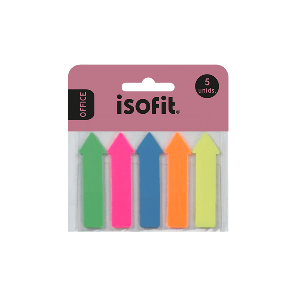 Nota Adhesiva Flecha 5 Colores1