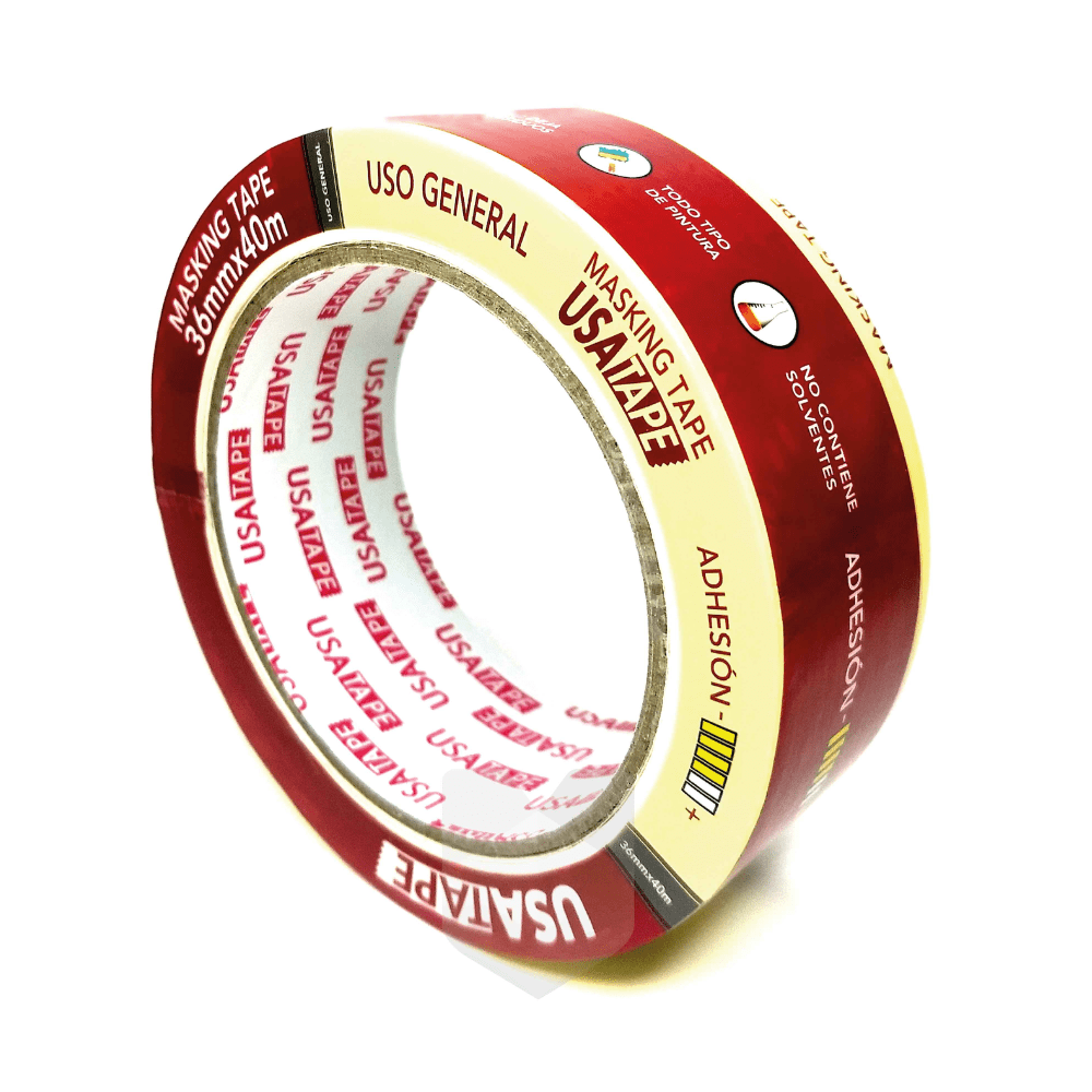Pegote / Masking Tape 36Mm X 40 Mts 125 Mic1