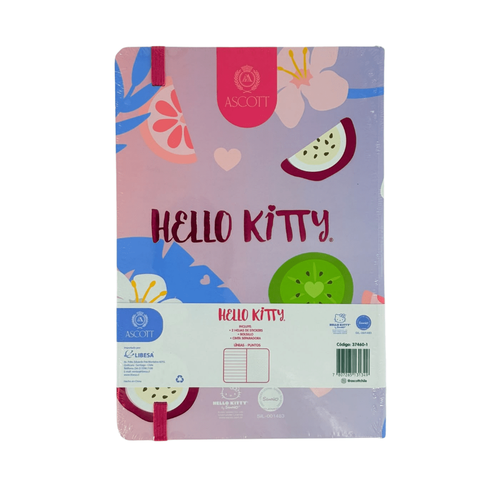 Libreta Hello Kitty 21x14,6cm Ascott2