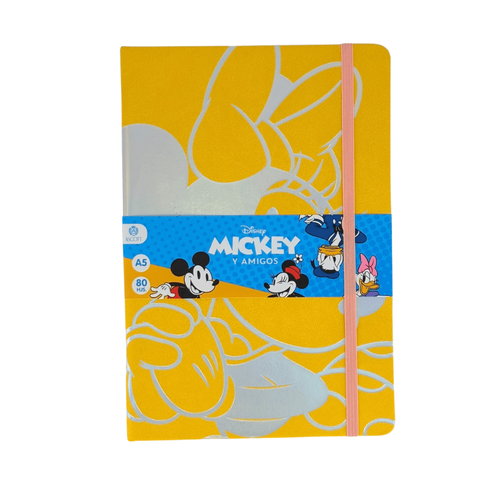 Libreta Mickey y Sus Amigos 20,5x14,3cm Ascott2