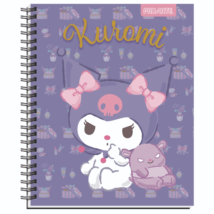 Cuaderno Universitario 7Mm 100Hj Tapa Dura Kuromi2