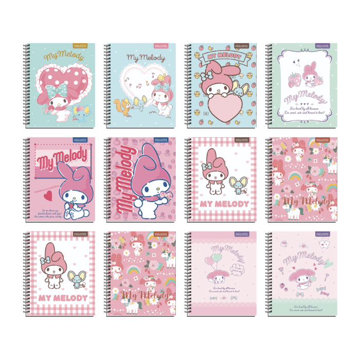 Cuaderno Universitario 7Mm 100Hj Tapa Dura My Melody1