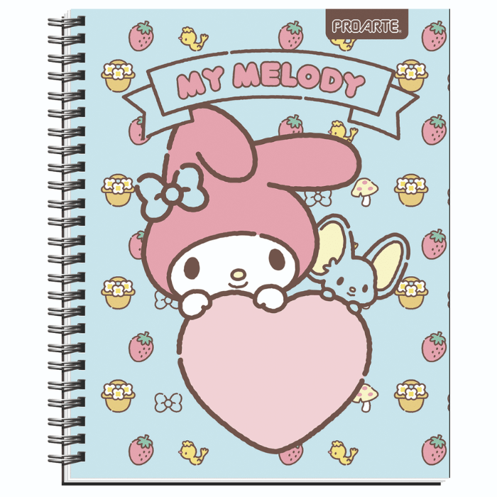 Cuaderno Universitario 7Mm 100Hj Tapa Dura My Melody2