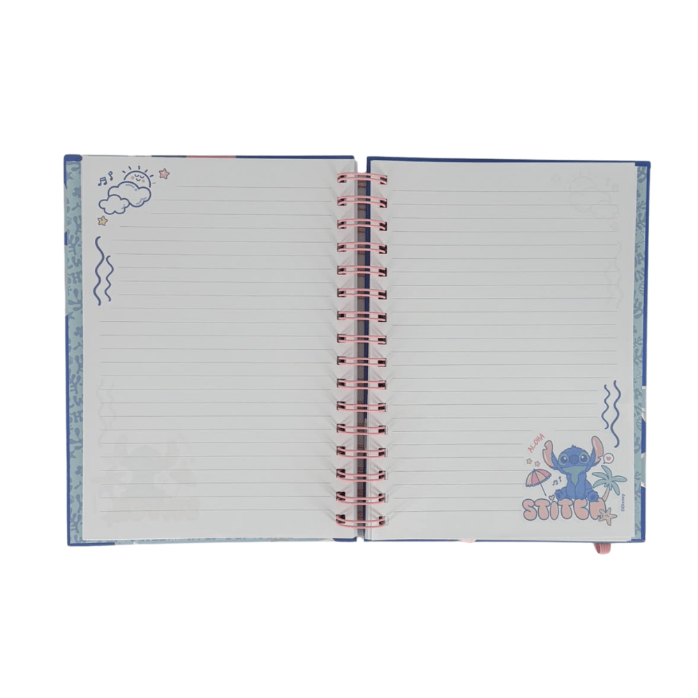 Libreta C/Esp + Lapiz Stich 16x21cm Ascott3