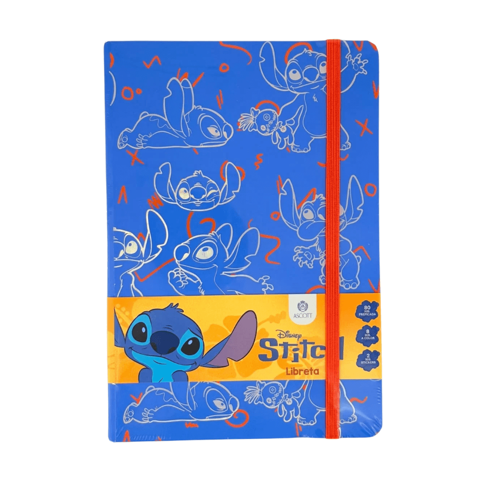 Libreta Stitch 21x14,6cm Ascott3