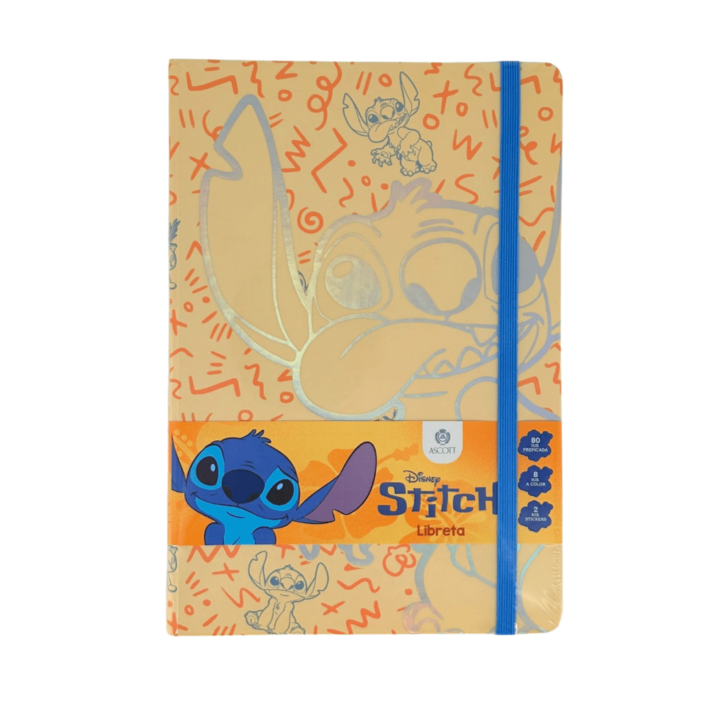 Libreta Stitch 21x14,6cm Ascott1