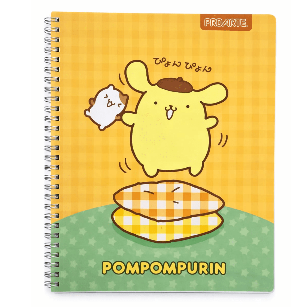 Cuaderno Universitario 7mm 100Hjs Pompompurin Proarte1