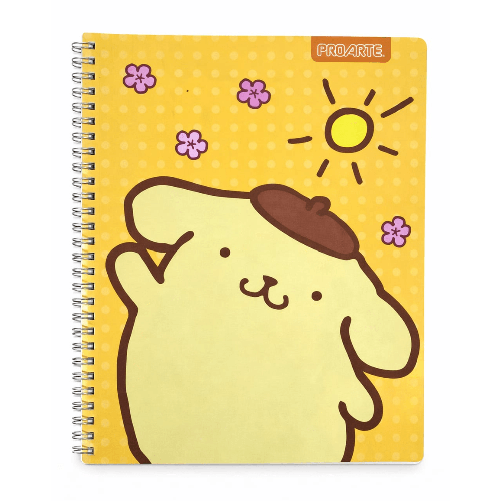 Cuaderno Universitario 7mm 100Hjs Pompompurin Proarte3