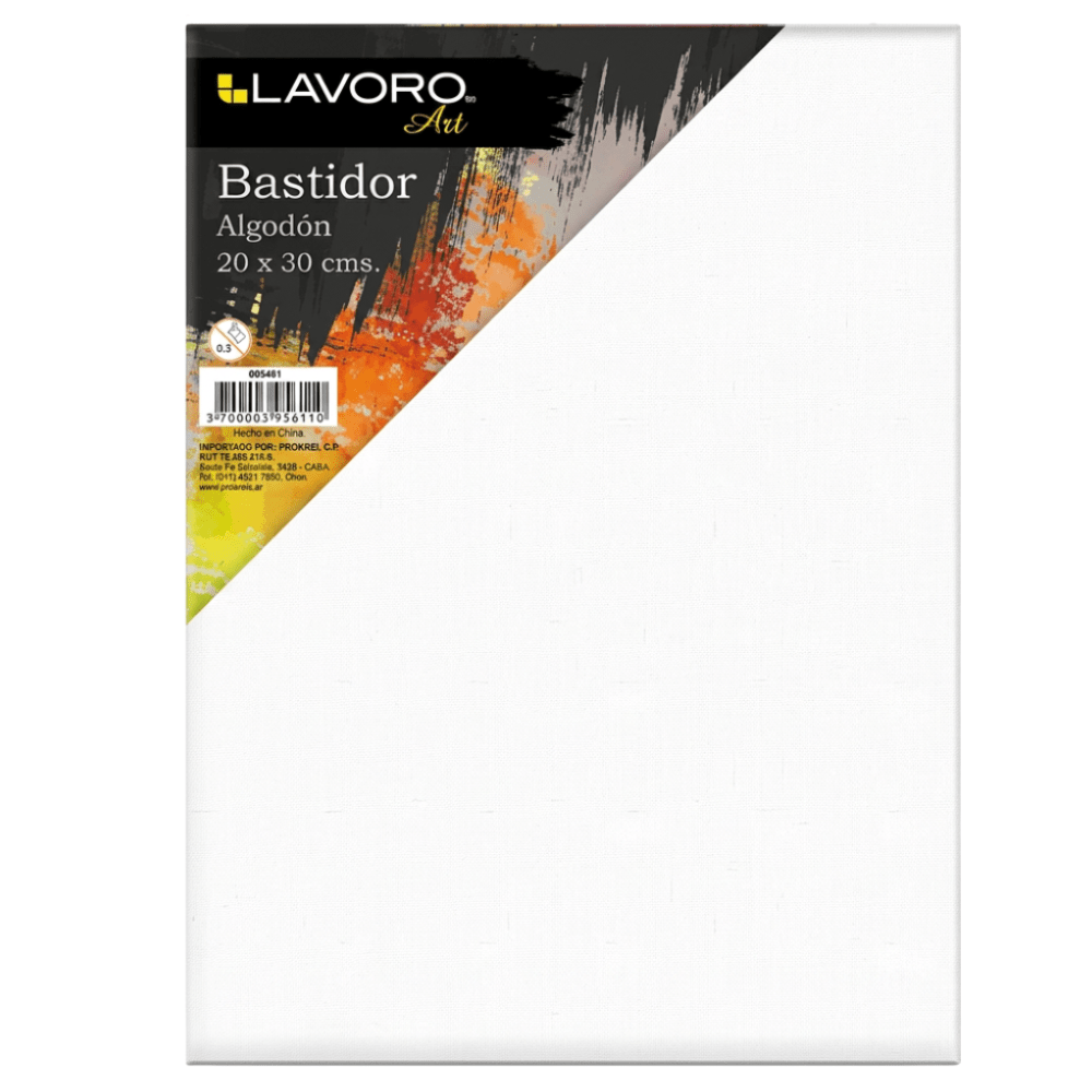 Bastidor Algodon 20x30Cm1