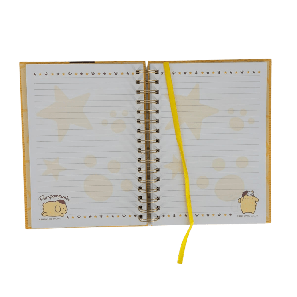 Libreta C/Esp + Lapiz Pompompurin 16x21cm Ascott1