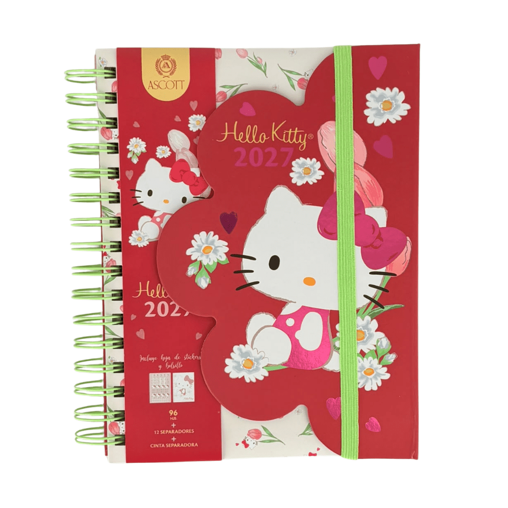 Agenda 2027 Hello Kitty 17,8x23,5cm Ascott2