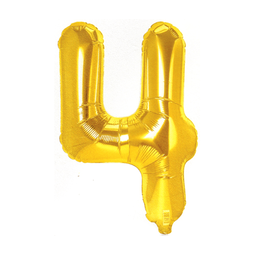 Globo Metalico 32 81Cm Aprox Dorado5