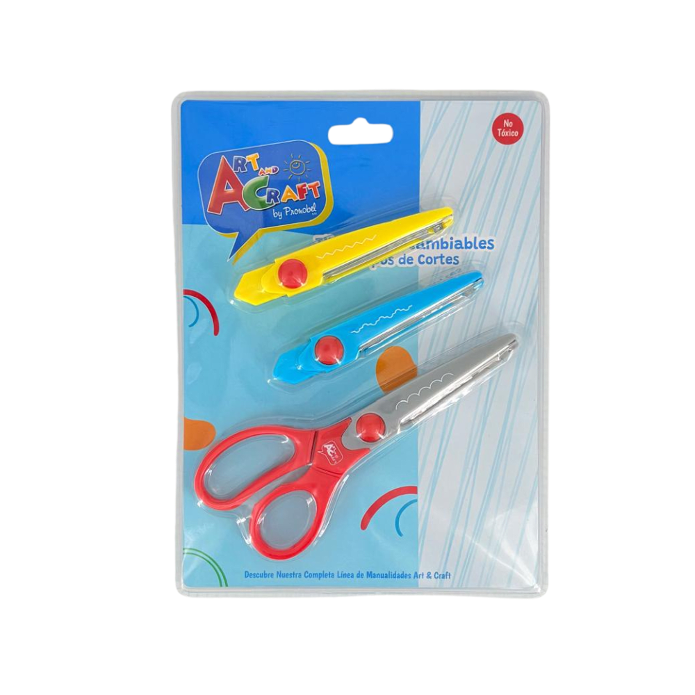 Tijera Zig Zag Intercambiables 3 Dis Art&Craft1