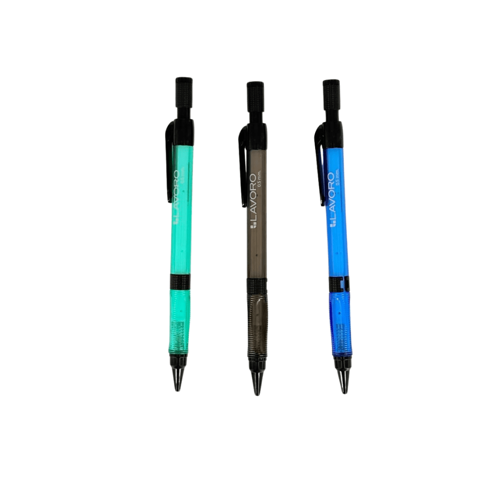 Portamina 0.5 Plastico 3Col Lavoro1