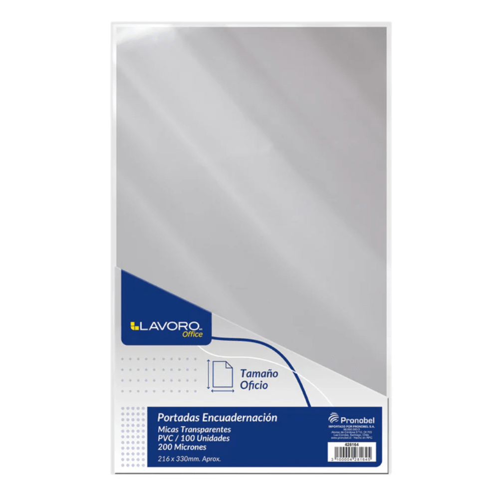100un mica transparente oficio 200mic Lavoro1