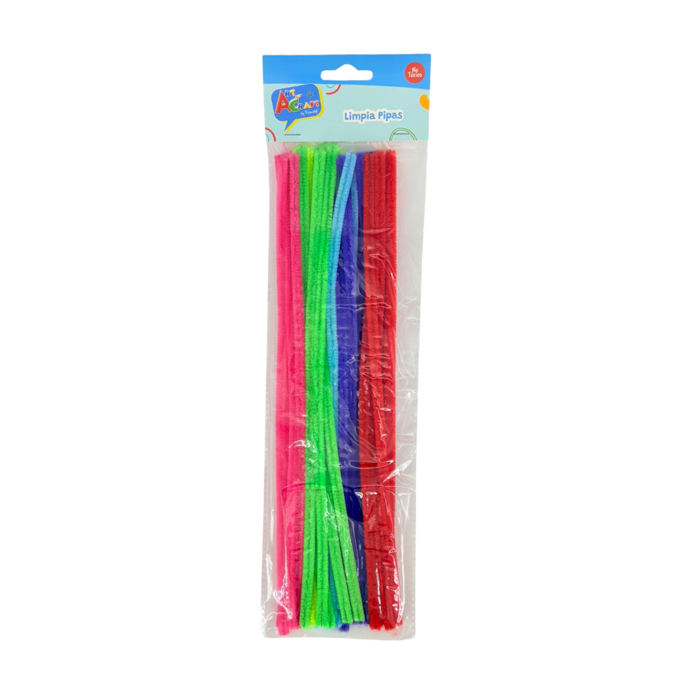 Varilla Chenille/limpiapipas 30un 30cm Colores Surtidos Art&Craft1