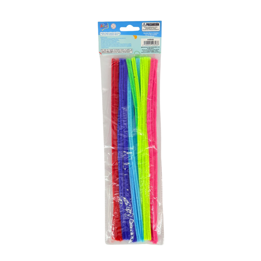 Varilla Chenille/limpiapipas 30un 30cm Colores Surtidos Art&Craft2