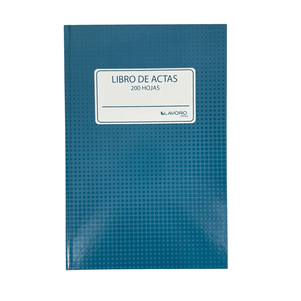 Libro Acta 200 Hojas Lineal Foliado Lavoro1