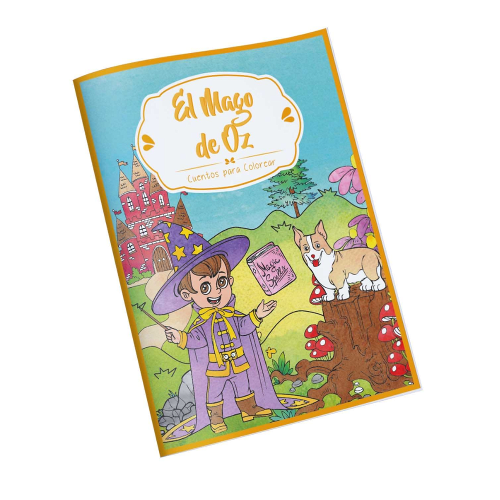 Cuentos para Colorear Mago de Oz 16Pag 27.5x21 Art&Craft1
