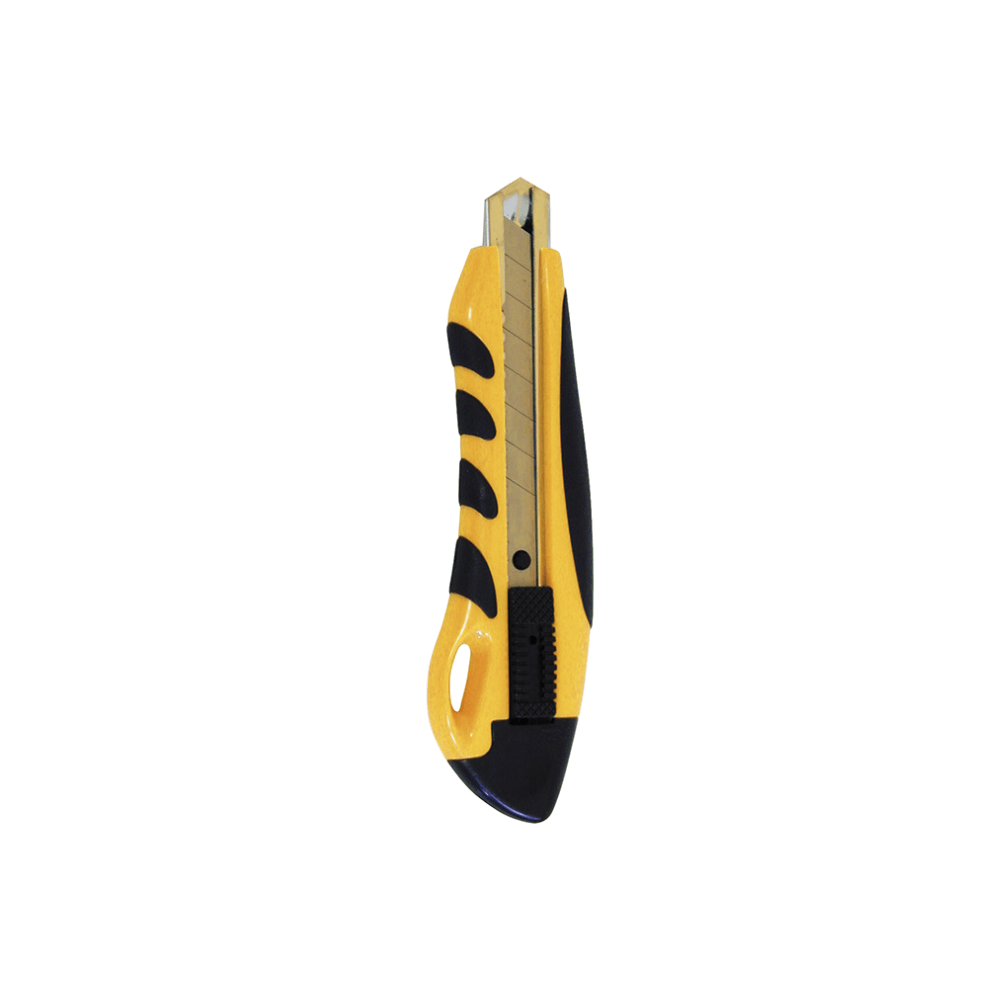 Cuchillo cartonero grande c/freno riel metal Artel1