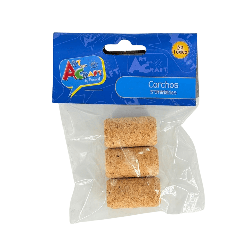 Set 3Pcs Corcho Art&Craft1