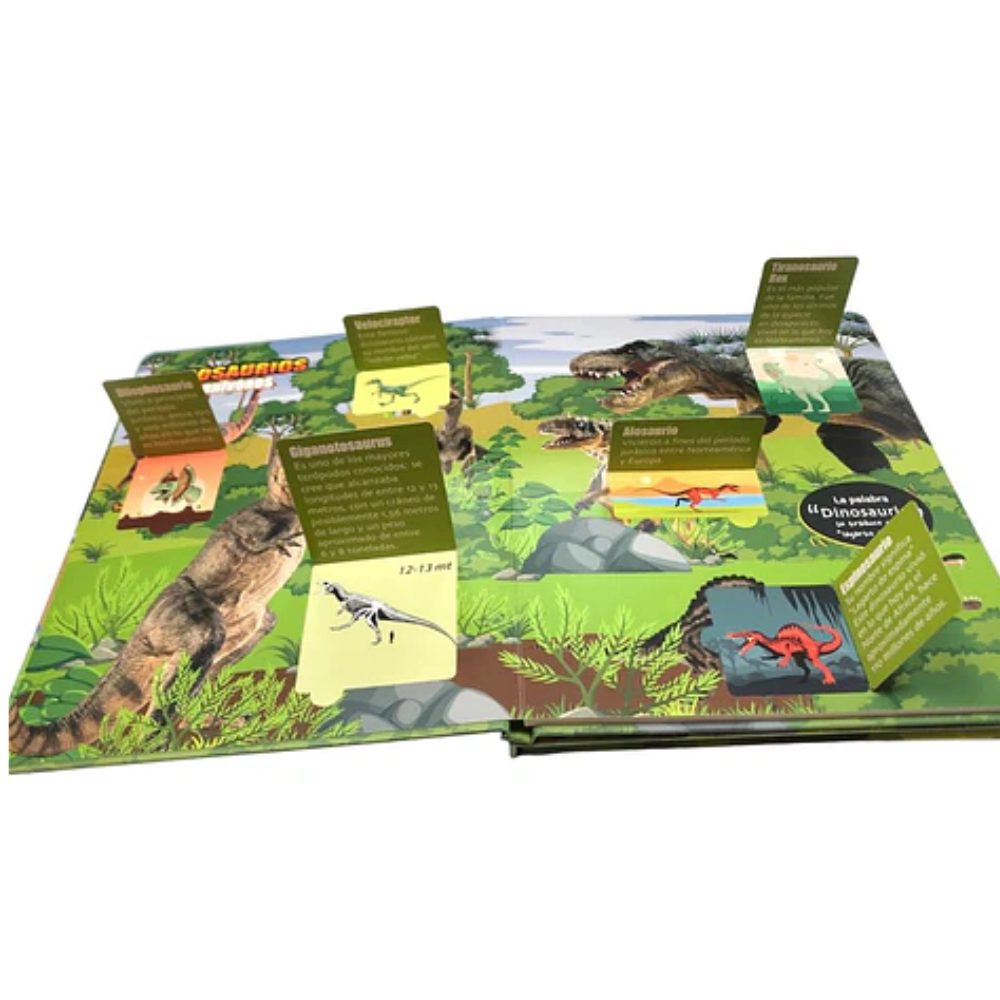 Libro Dinosaurios Deluxe 128 Pag Art&Craft1
