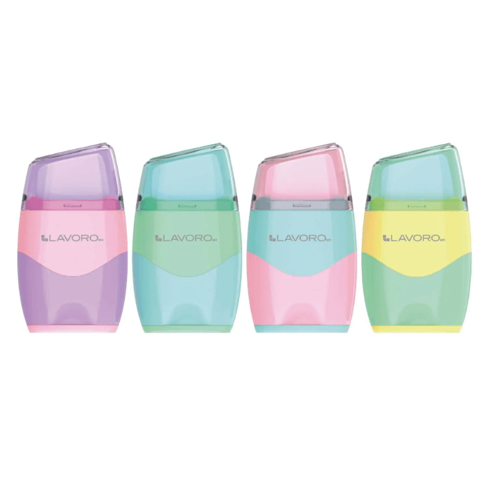 Sacapunta Doble Con Goma Y Deposito 2 Orificios lavoro2