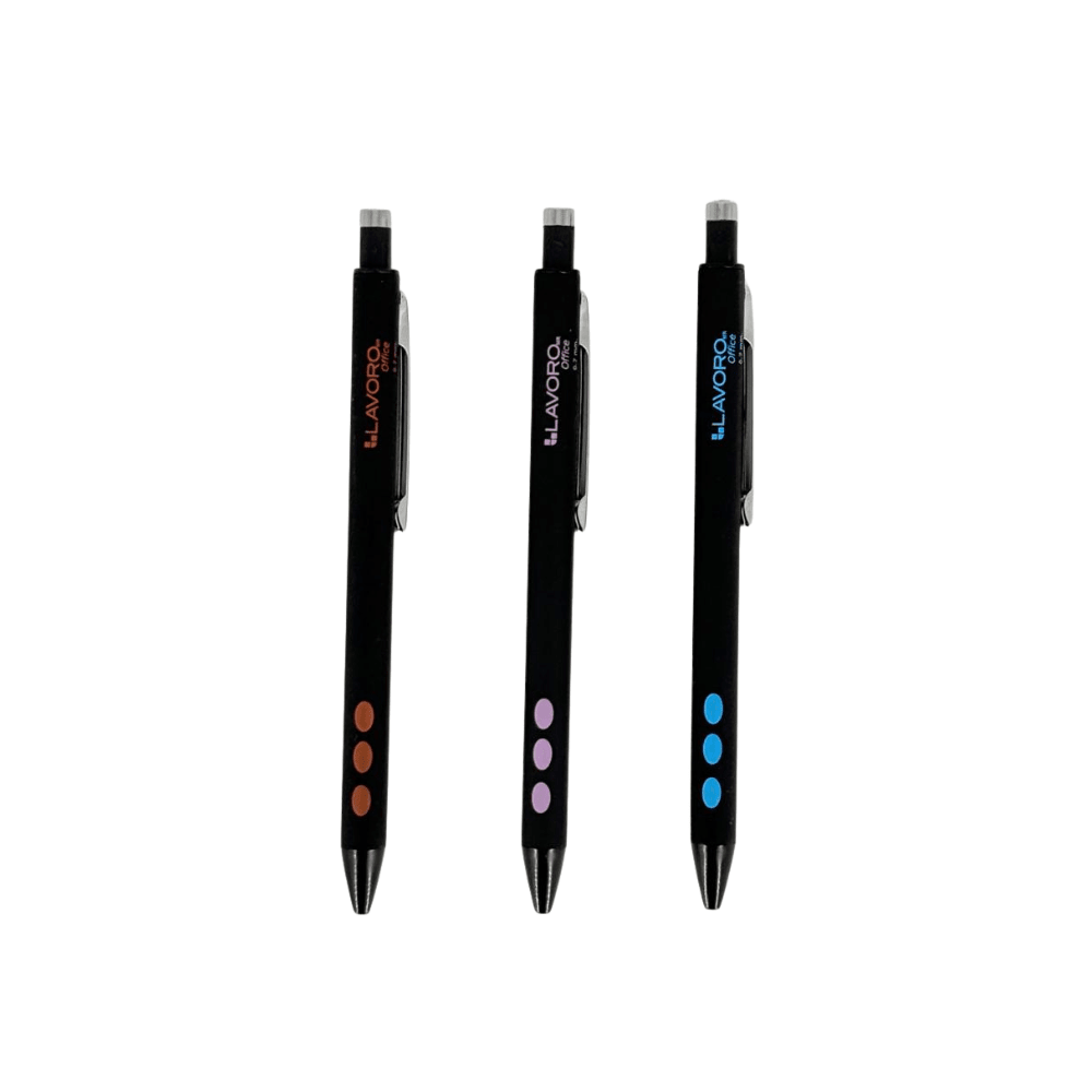 Portaminas 0.7mm Negro Circ Lavoro1