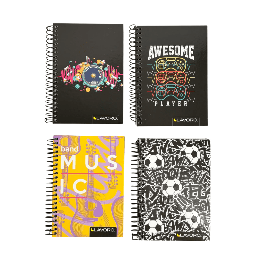 Cuaderno Pocket Varon 5mm 100hjs 10.5x1.5x15cm Lavoro1