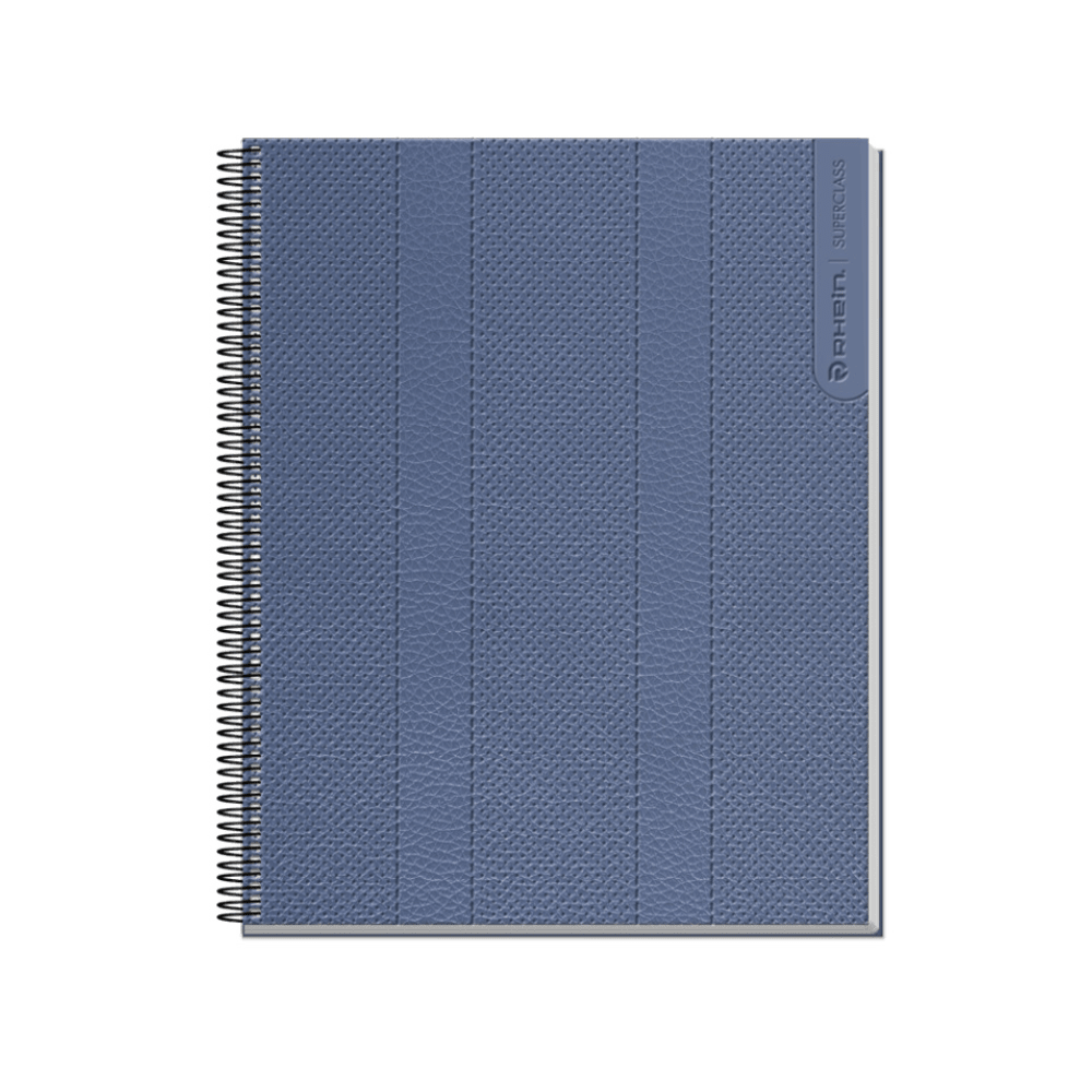 Cuaderno Cuarta 17x21cm 5mm Puntos Super Class Leather Rhein2