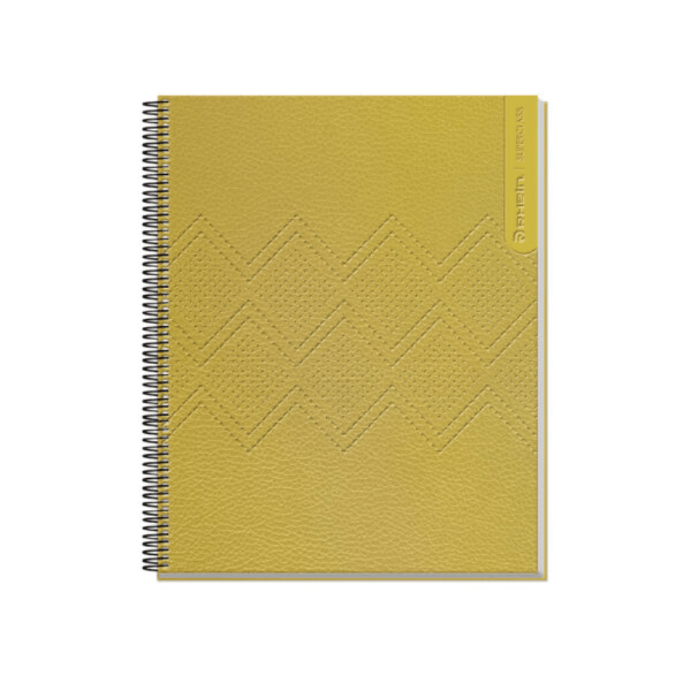 Cuaderno Cuarta 17x21cm 5mm Puntos Super Class Leather Rhein4