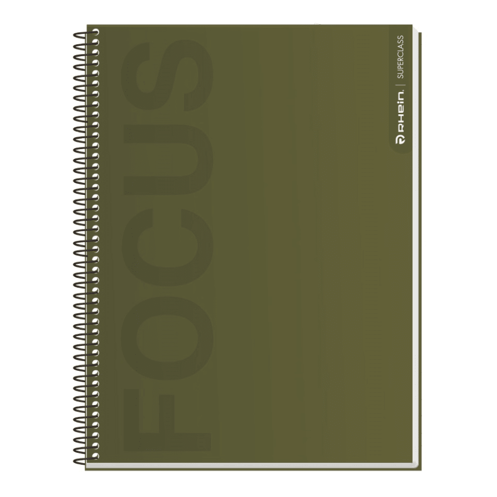 Cuaderno Triple Carta Mat 7mm 120Hjs Neutral Rhein1