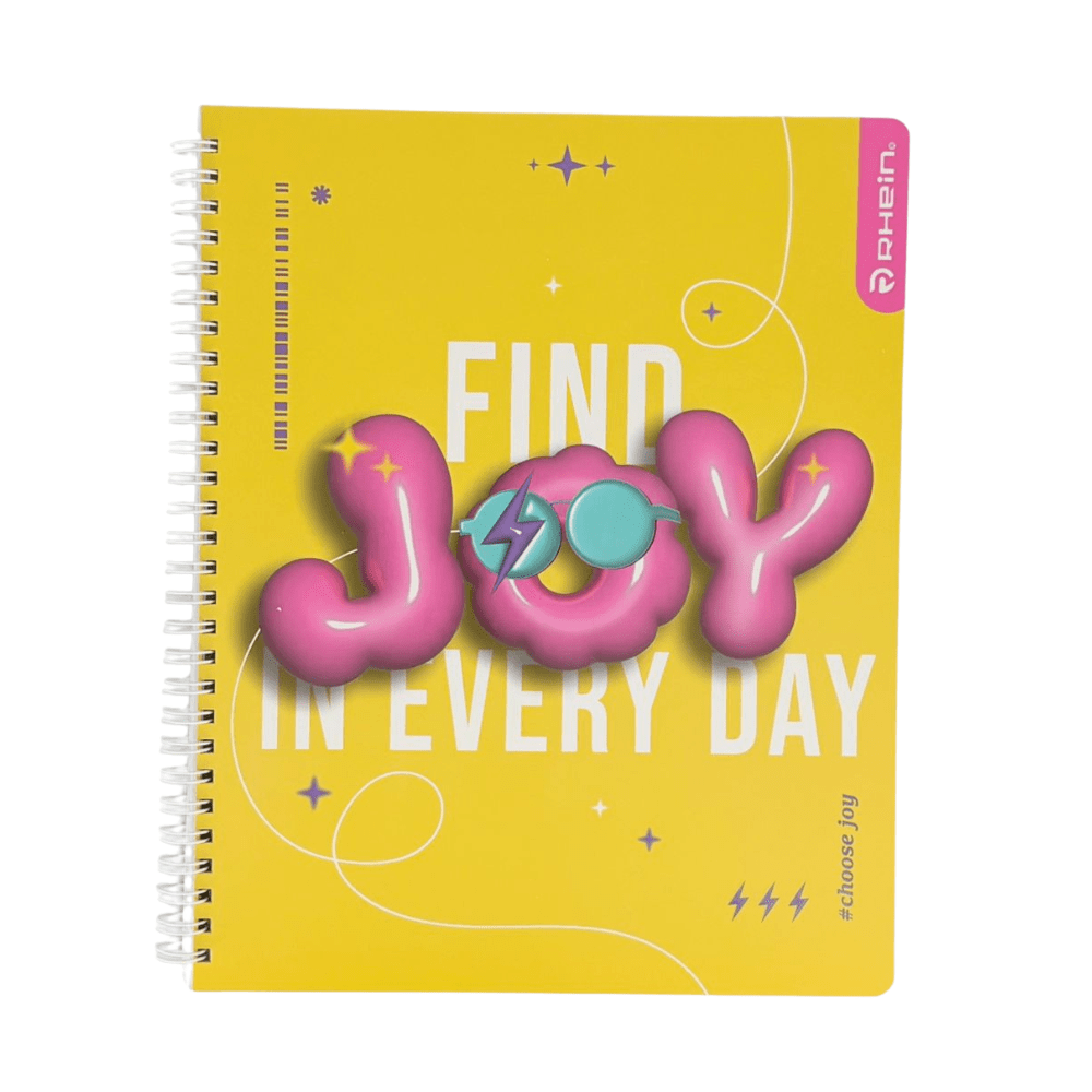 Cuaderno universitario 7mm 100hj Bubbles Rhein2
