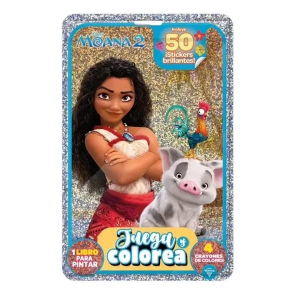 Juega y Colorea Moana 2 Vertice1