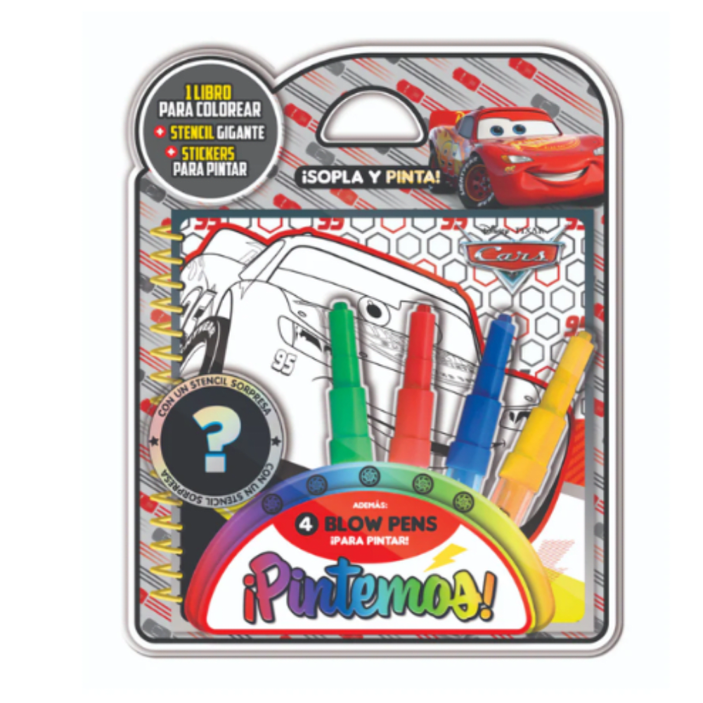 Pintemos Pixar Cars Vertice1