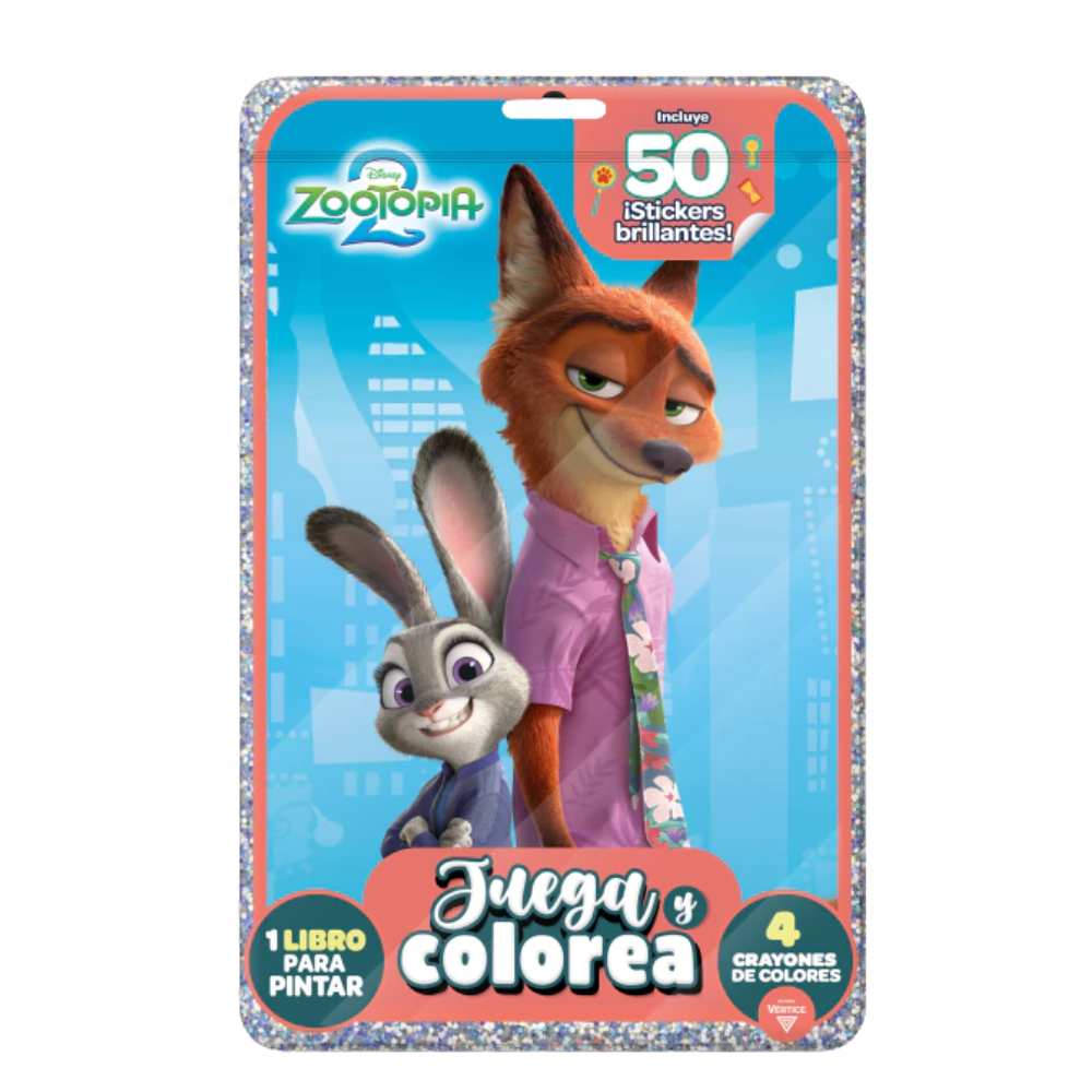 Juega y Colorea Zootopia Vertice1