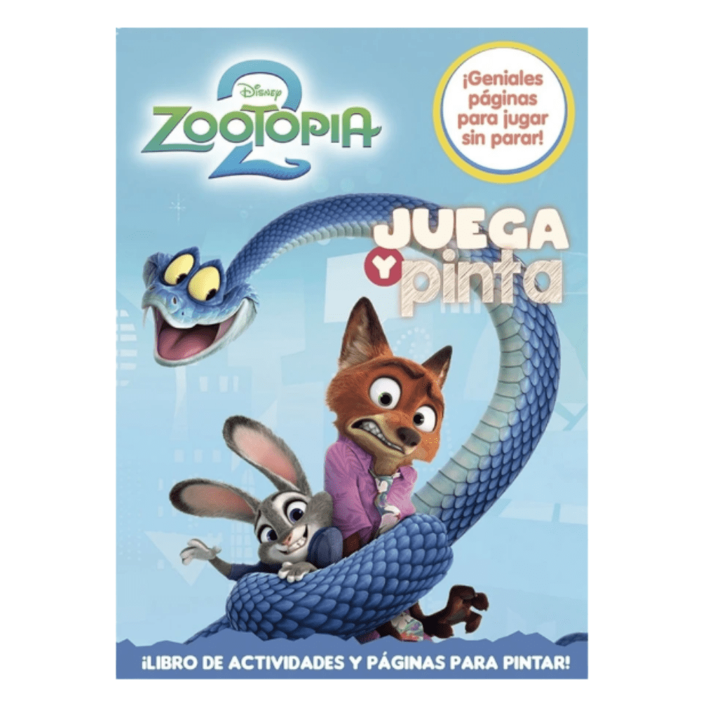 Libro Actividades 24Pag Zootopia Vertice1