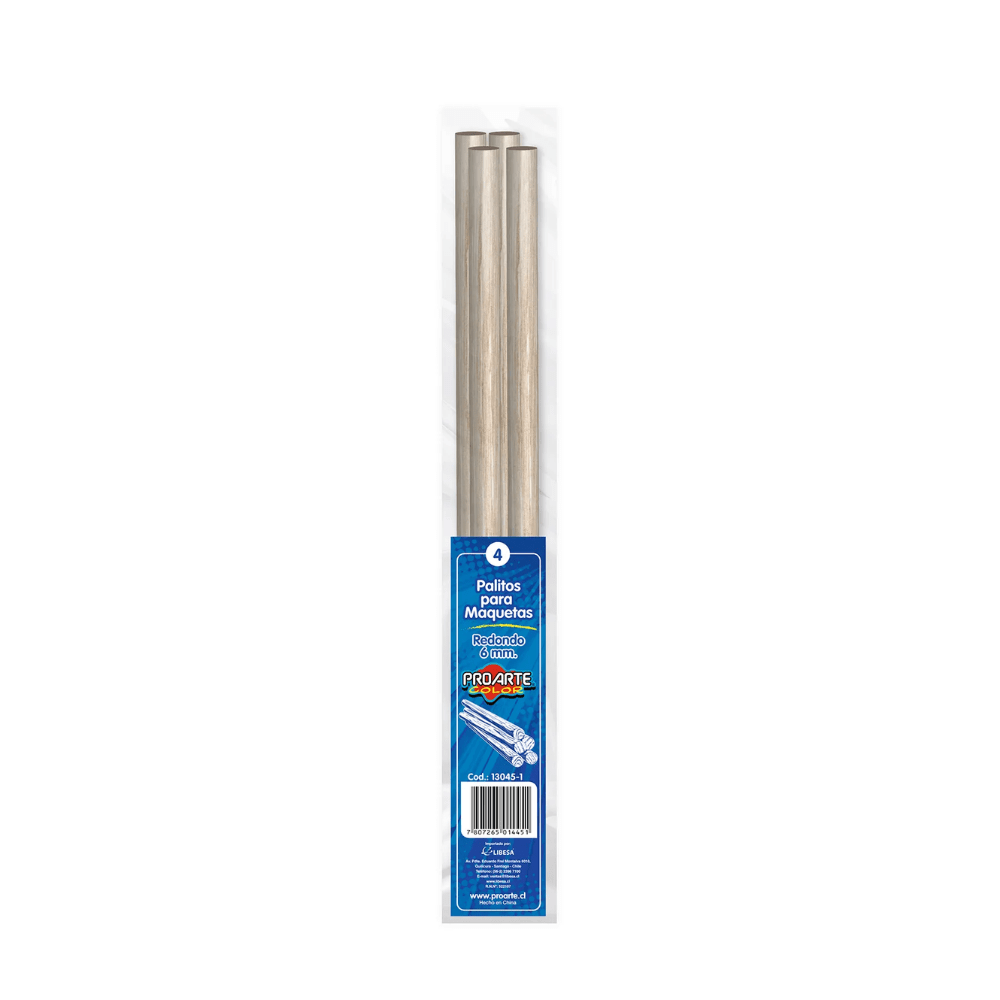 Palito Para Maqueta Redondo 50Cm1