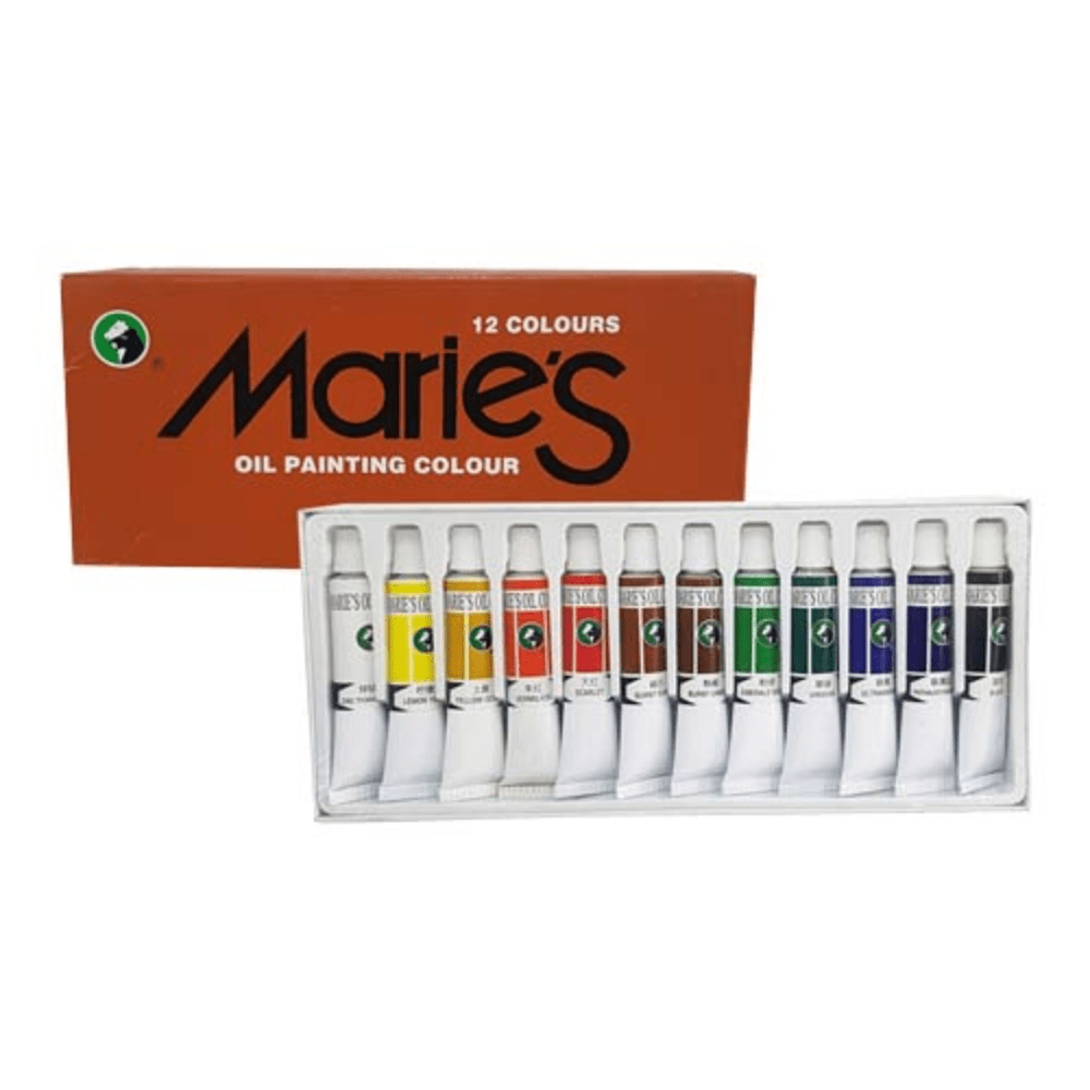 Set Oleos 12Col 12Ml1