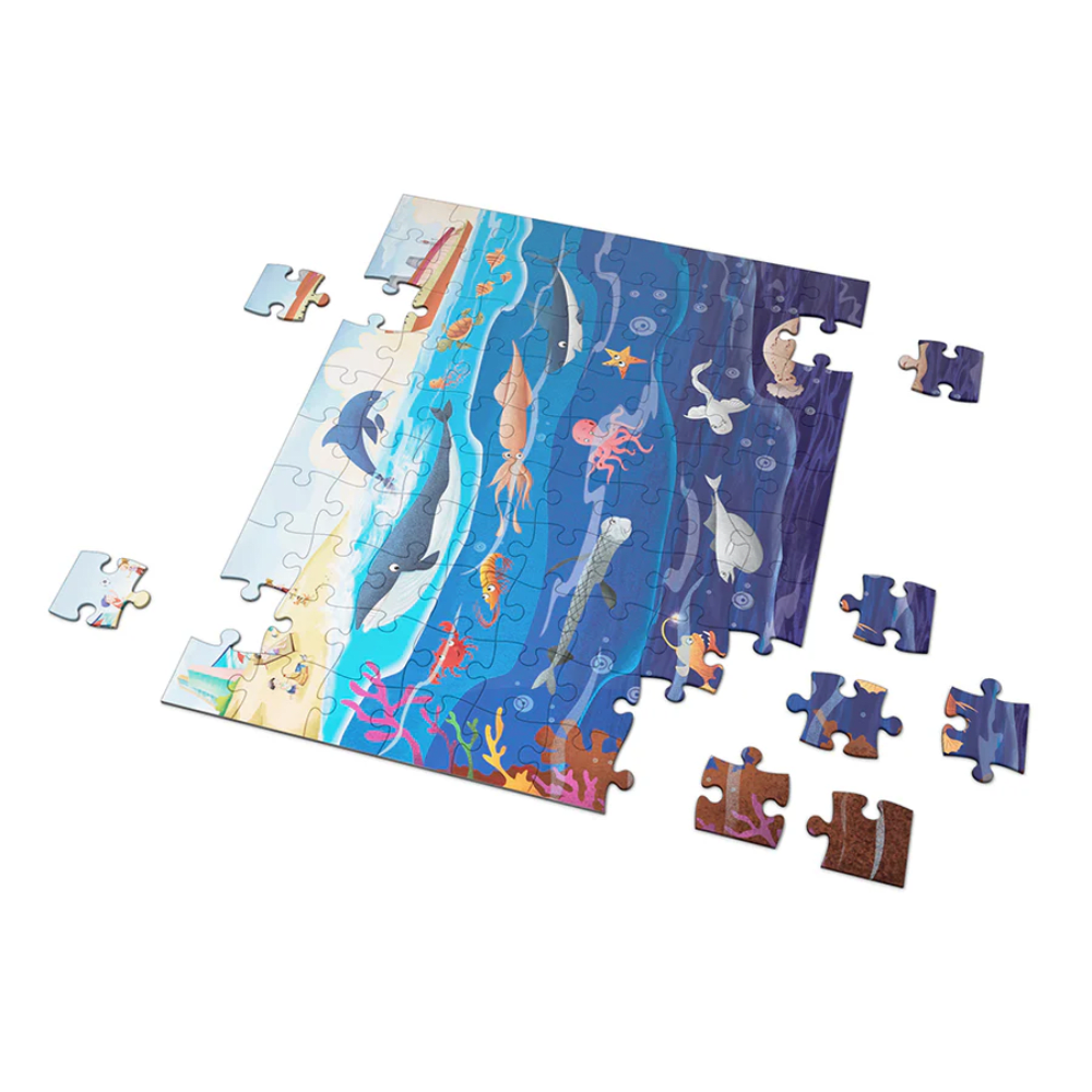 Cuento +Puzzle 30Pzs El Oceano Mundicrom1